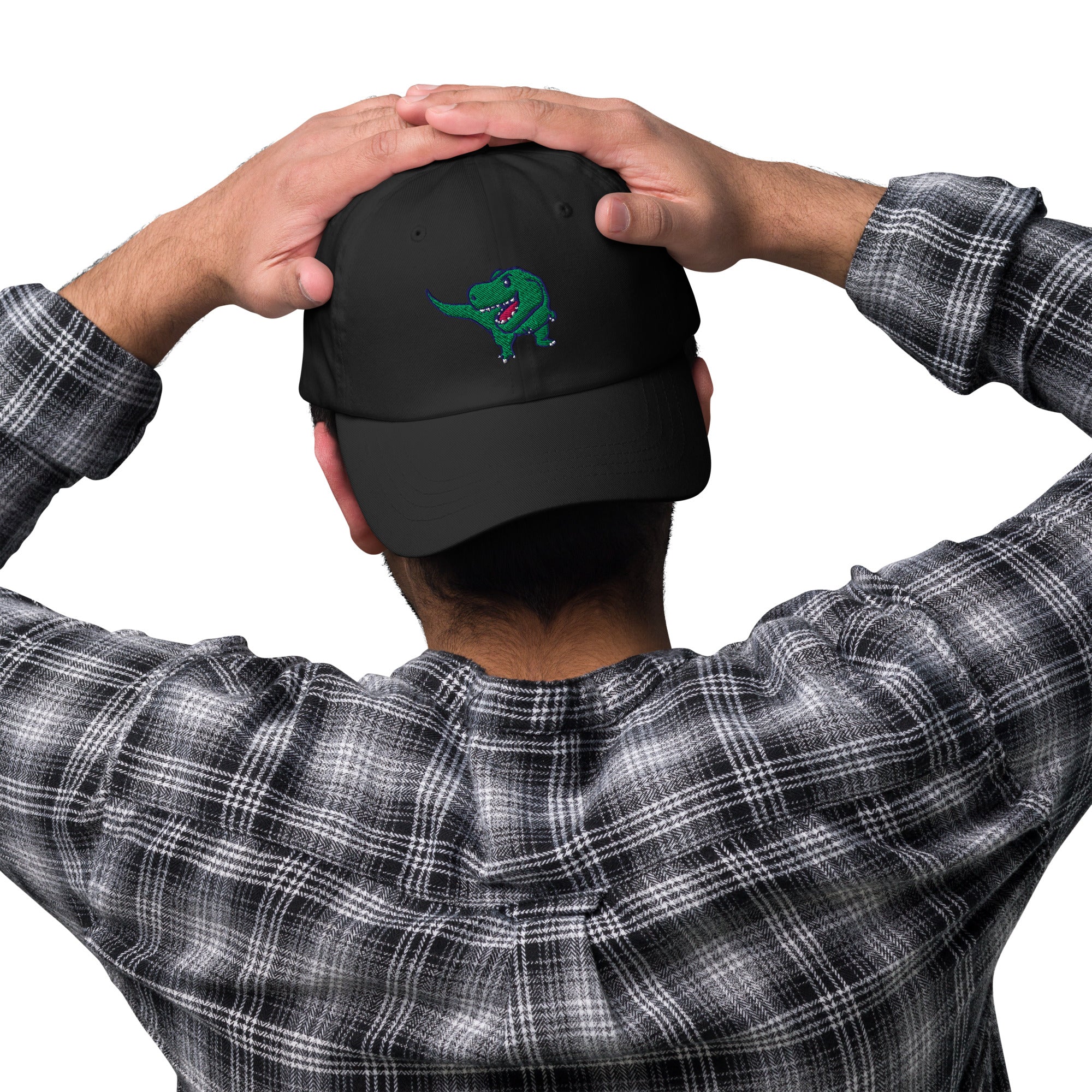 PixelTRex™ – Trex the T-Rex Embroidered Baseball Cap