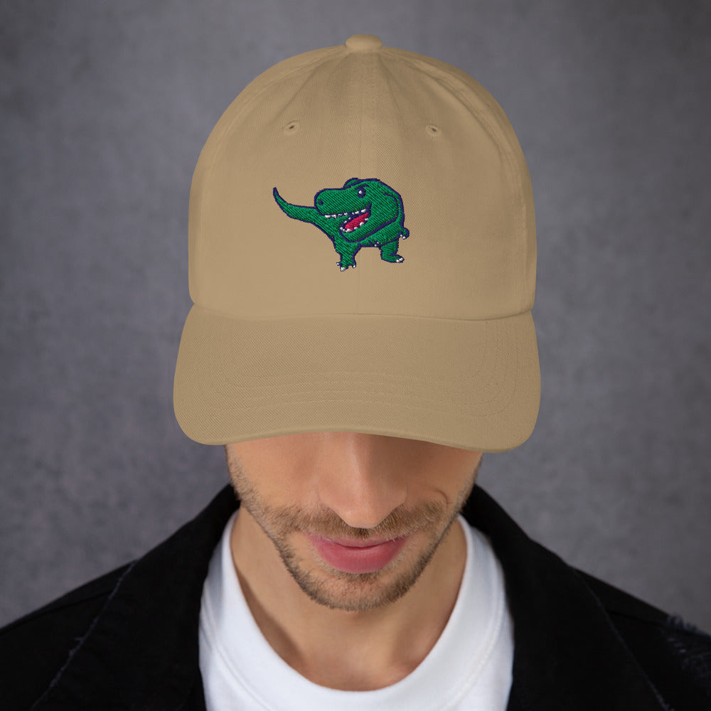 PixelTRex™ – Trex the T-Rex Embroidered Baseball Cap