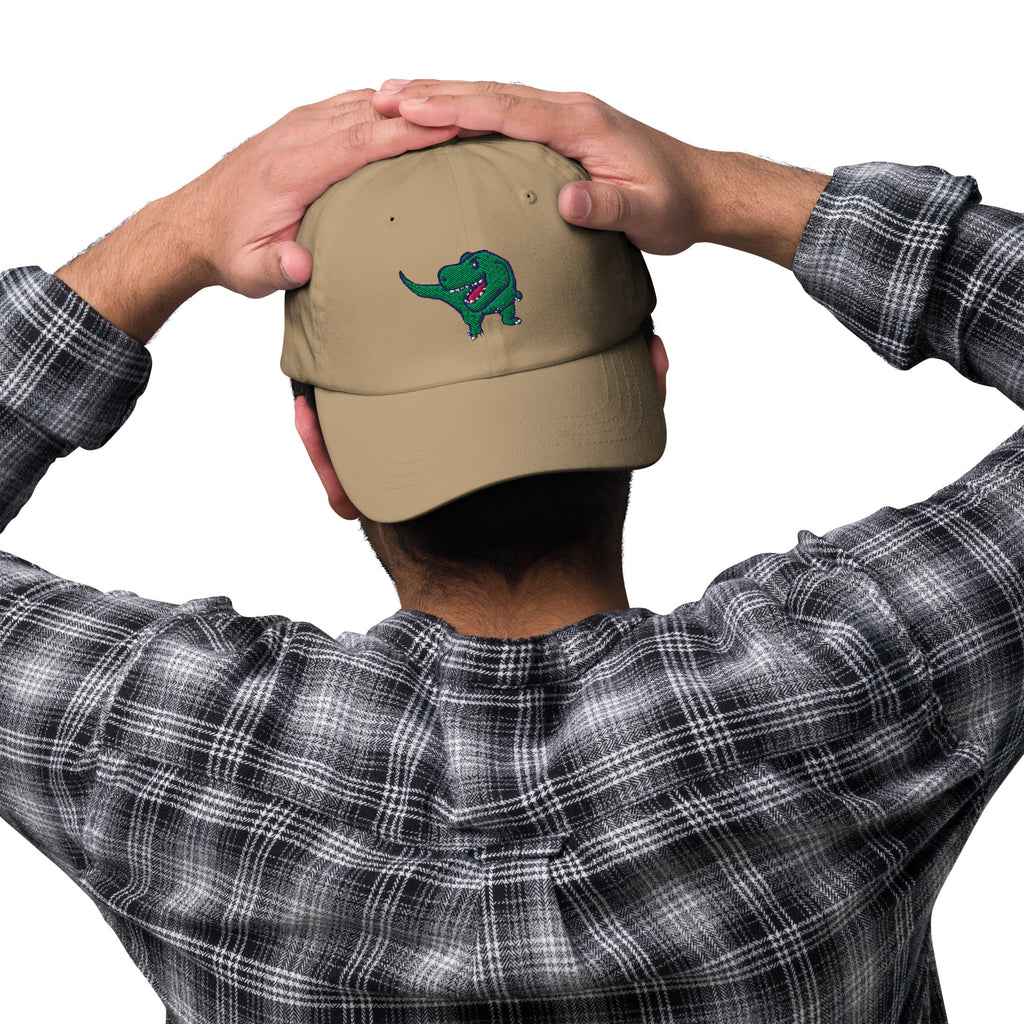 PixelTRex™ – Trex the T-Rex Embroidered Baseball Cap
