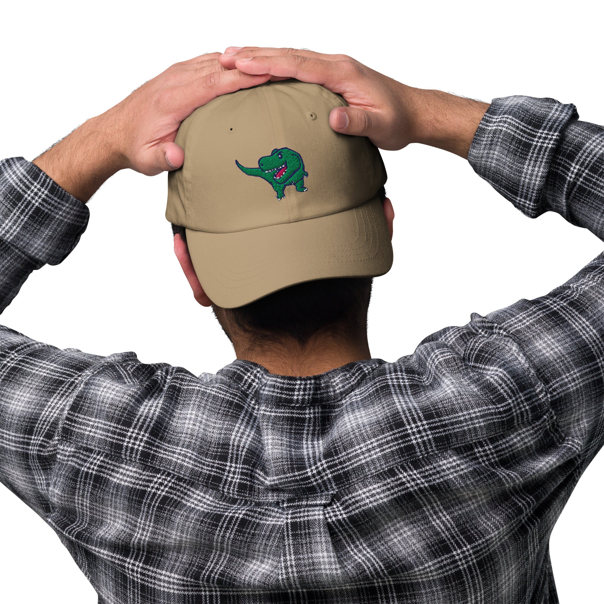 PixelTRex™ – Trex the T-Rex Embroidered Baseball Cap