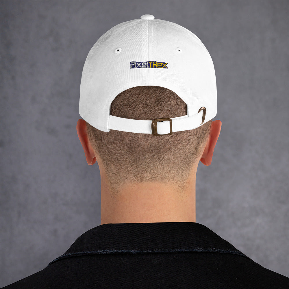 PixelTRex™ – Trex the T-Rex Embroidered Baseball Cap