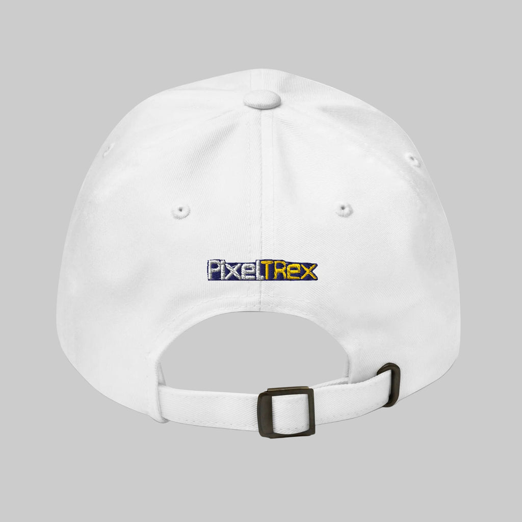 PixelTRex™ – Trike the Triceratops Embroidered Baseball Cap