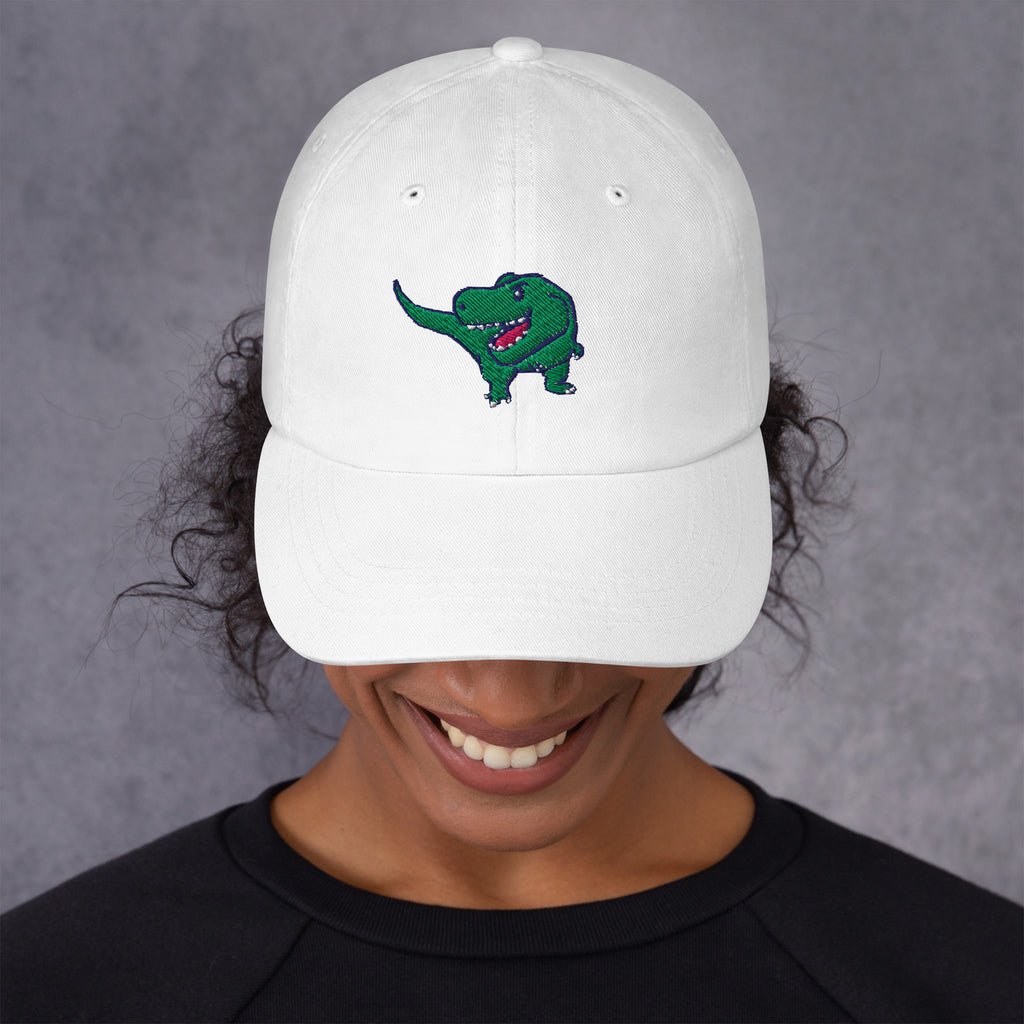 PixelTRex™ – Trex the T-Rex Embroidered Baseball Cap
