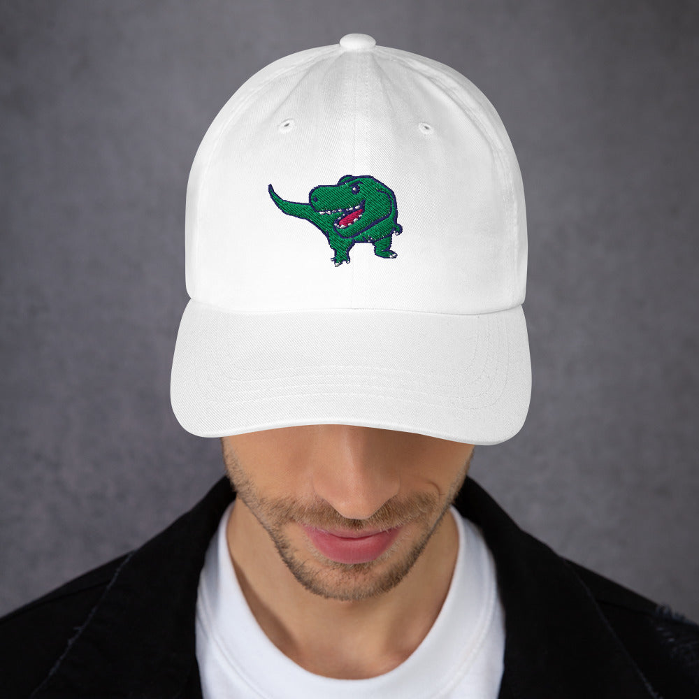 PixelTRex™ – Trex the T-Rex Embroidered Baseball Cap