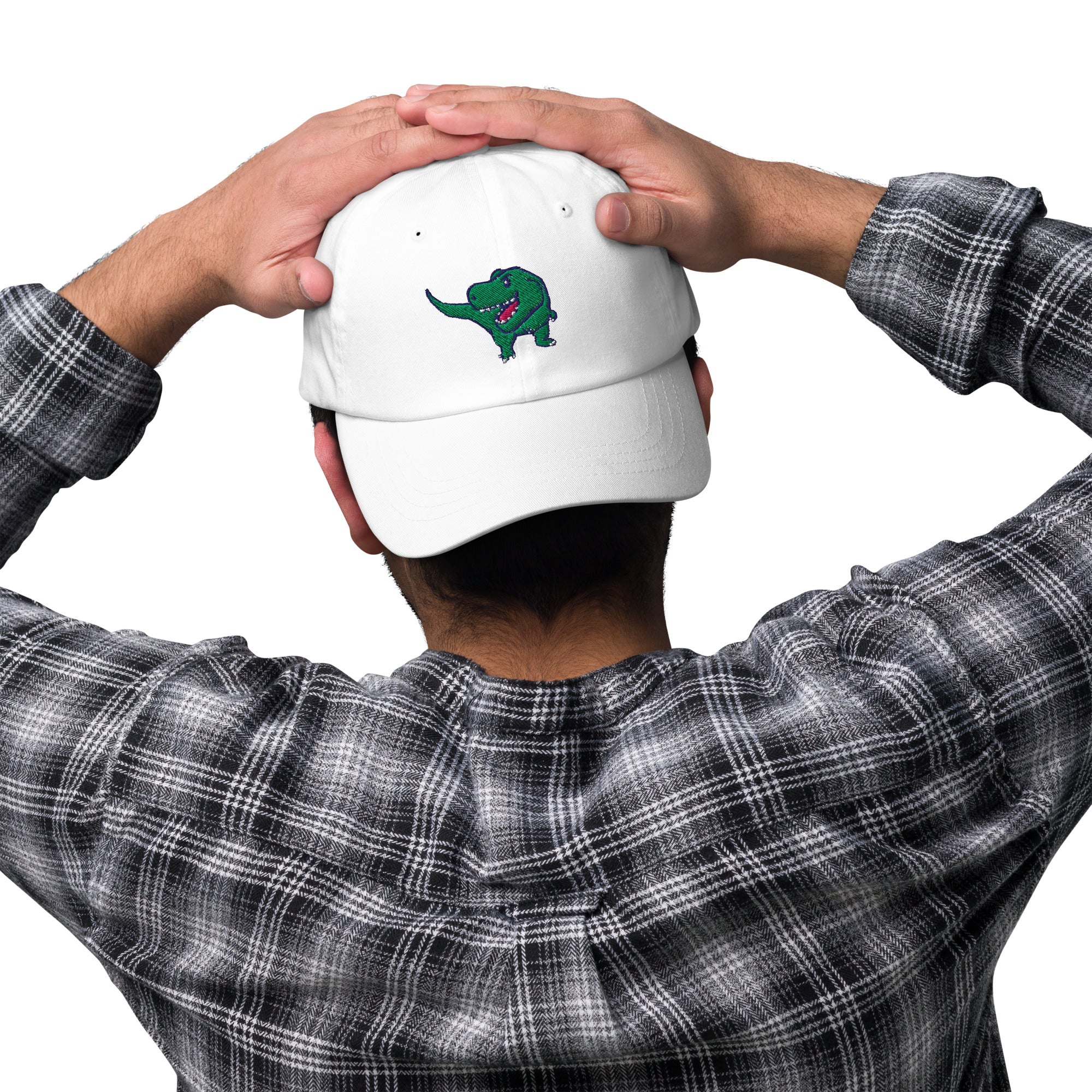 PixelTRex™ – Trex the T-Rex Embroidered Baseball Cap