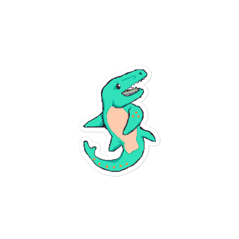 PixelTRex™ – Mosa the Mosasaurus Sticker