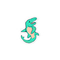 PixelTRex™ – Mosa the Mosasaurus Sticker
