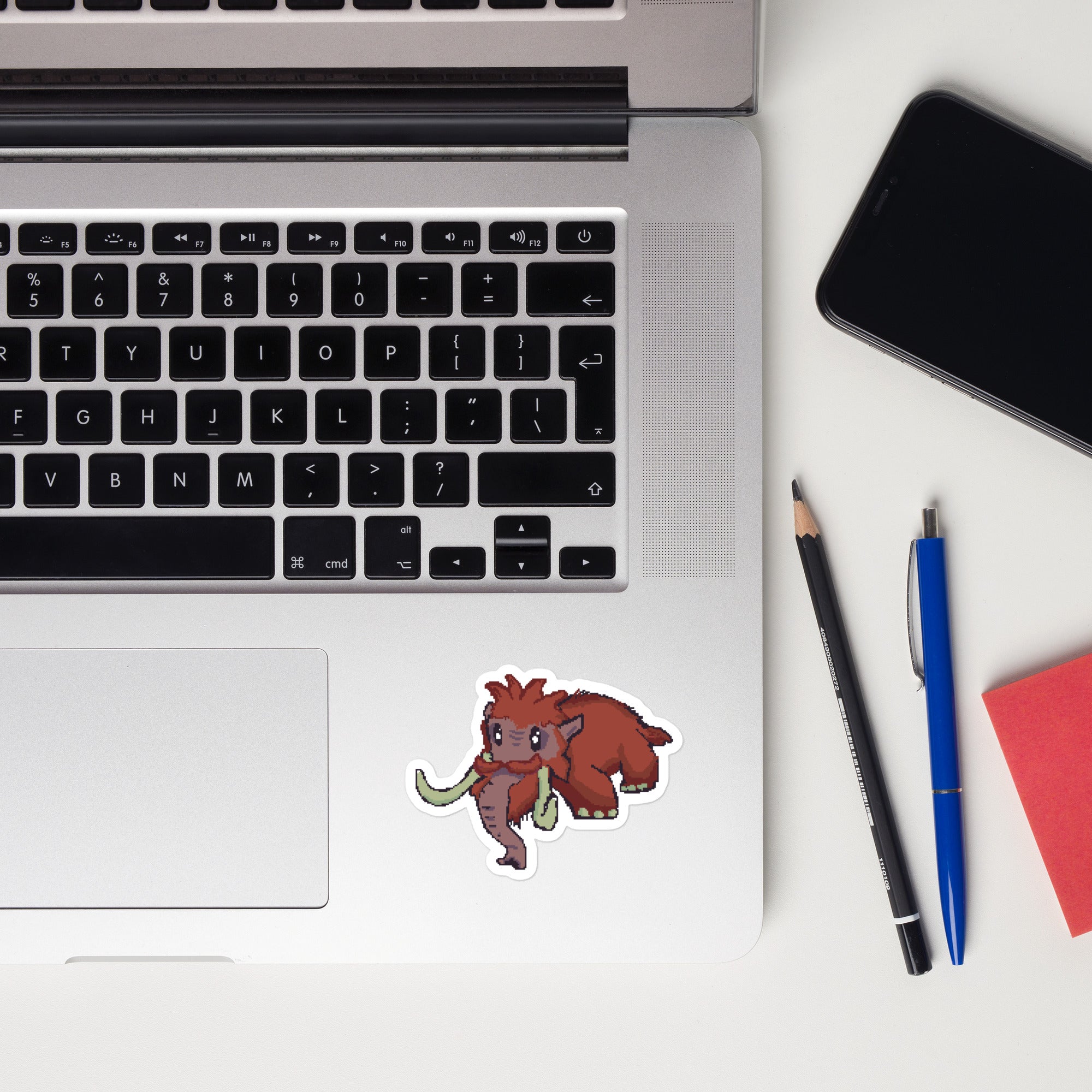 PixelTRex™ – Mammo the Mammoth Sticker
