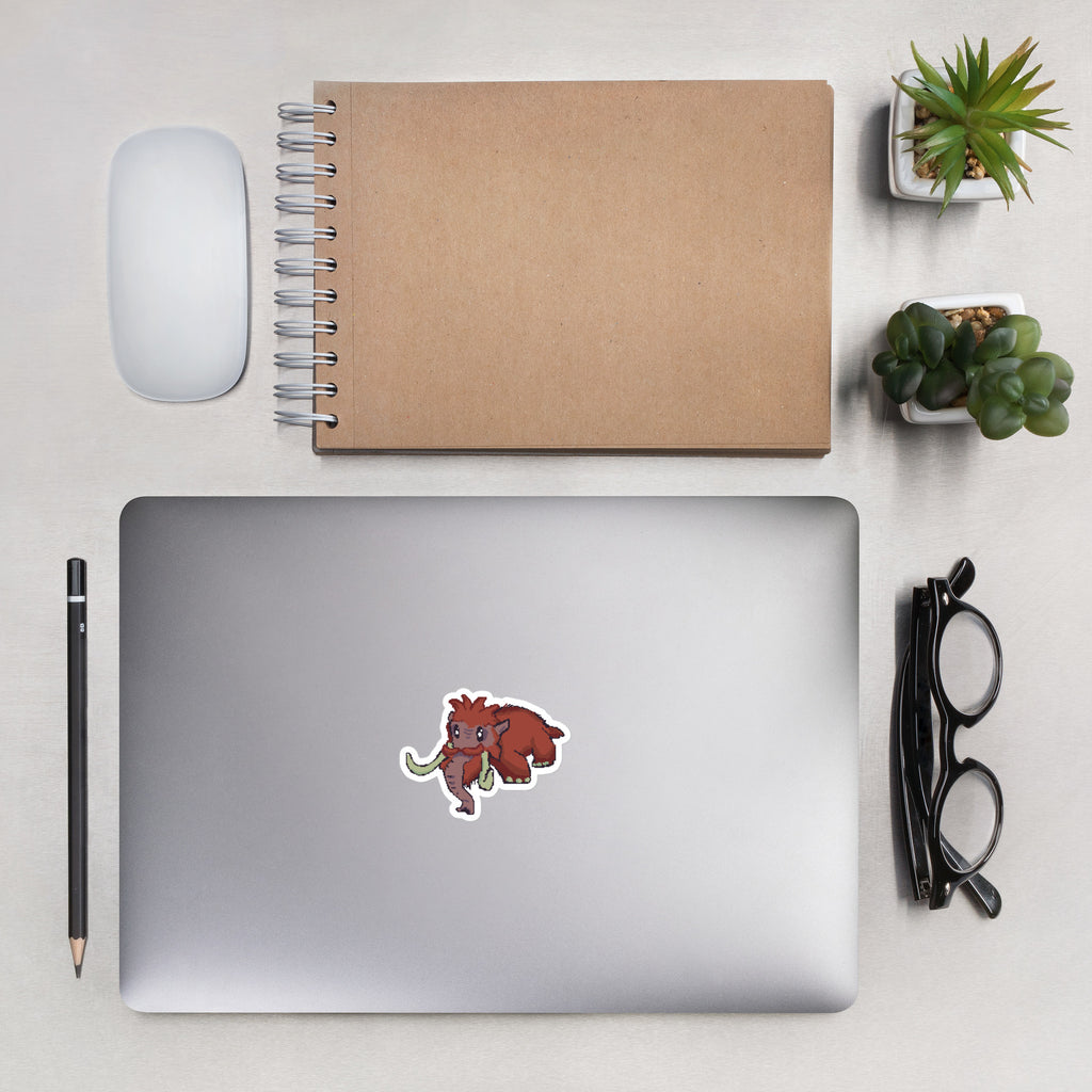 PixelTRex™ – Mammo the Mammoth Sticker