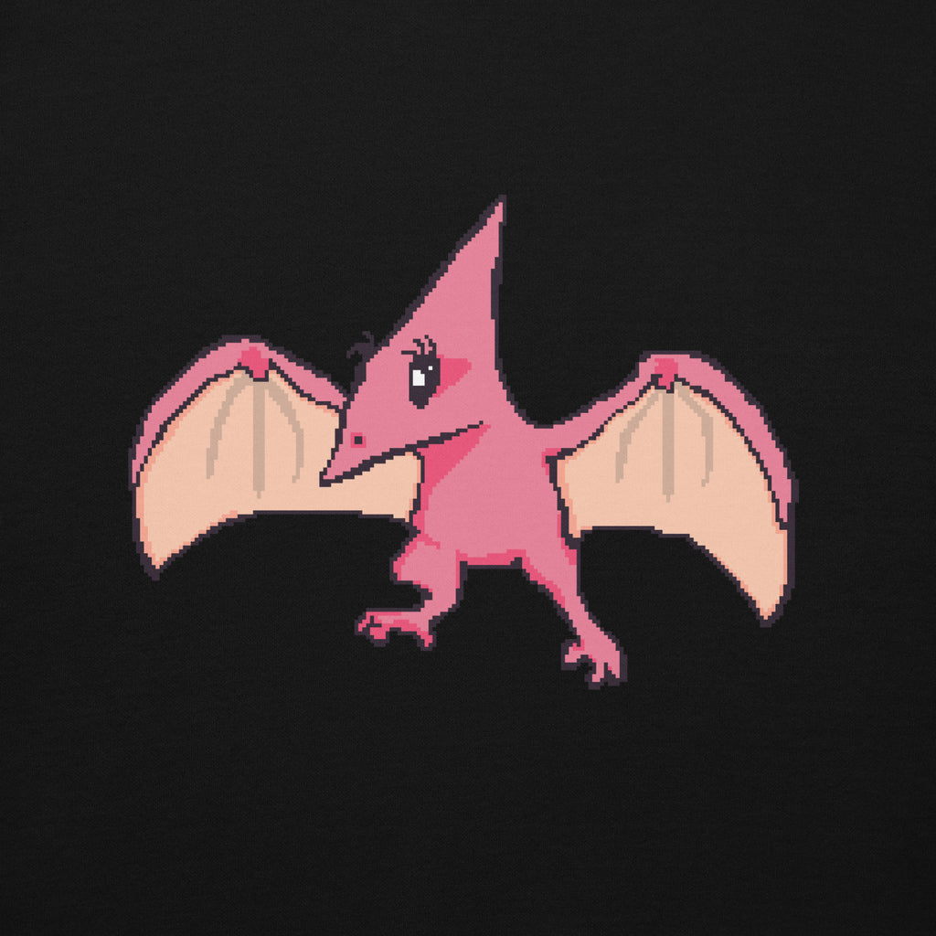 PixelTRex™ – Tera the Pteranodon Pixel Creature Hoodie