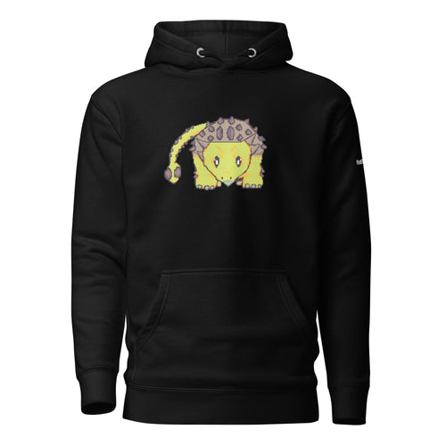 PixelTRex™ – Anky the Ankylosaurus Pixel Dinosaur Hoodie