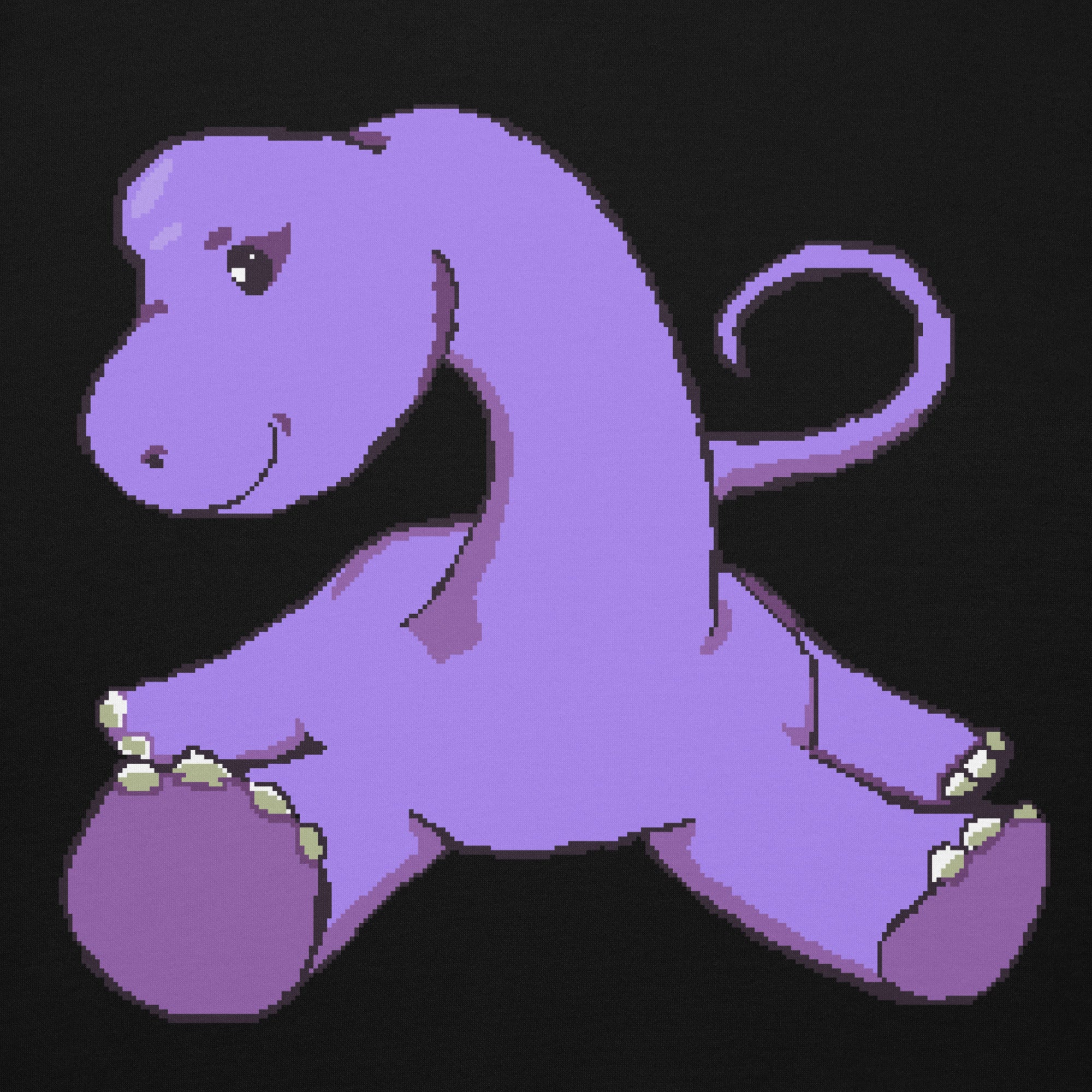 PixelTRex™ – Bracey the Brachiosaurus Pixel Dinosaur Hoodie