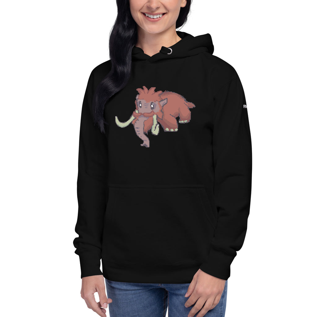 PixelTRex™ – Mammo the Mammoth Pixel Creature Hoodie