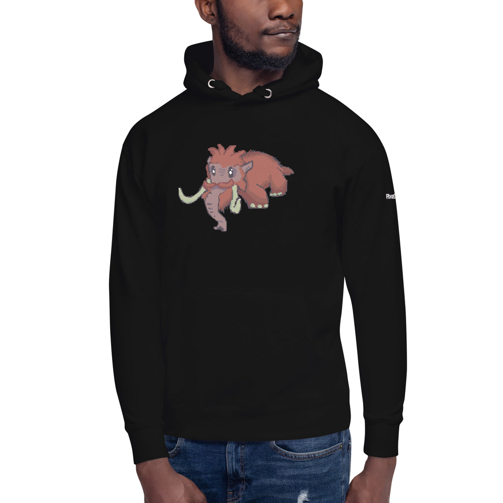 PixelTRex™ – Mammo the Mammoth Pixel Creature Hoodie