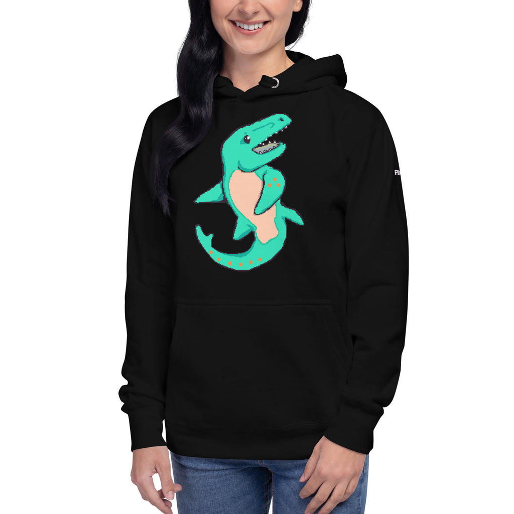 PixelTRex™ – Mosa the Mosasaurus Pixel Creature Hoodie