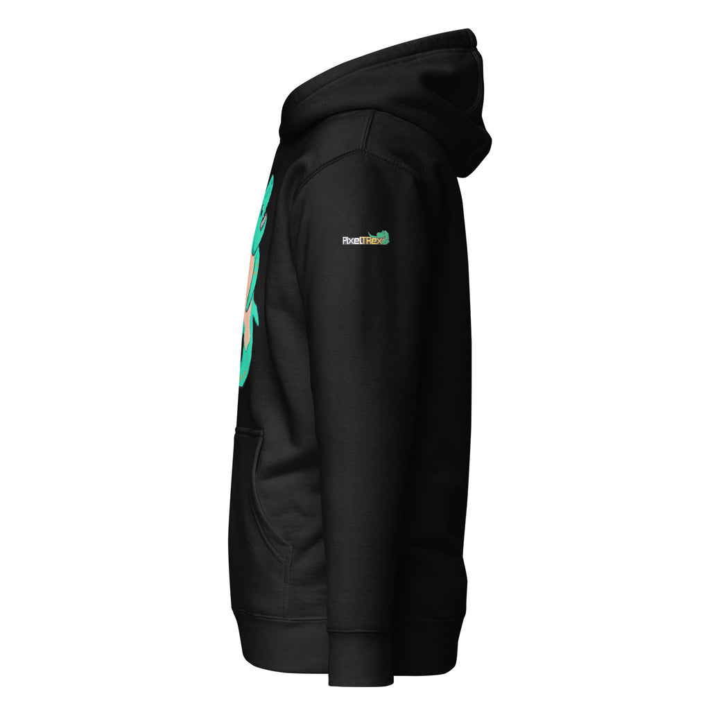 PixelTRex™ – Mosa the Mosasaurus Pixel Creature Hoodie
