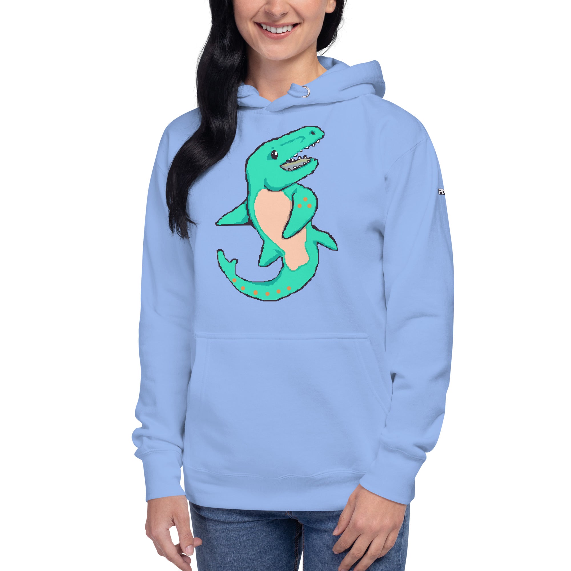 PixelTRex™ – Mosa the Mosasaurus Pixel Creature Hoodie