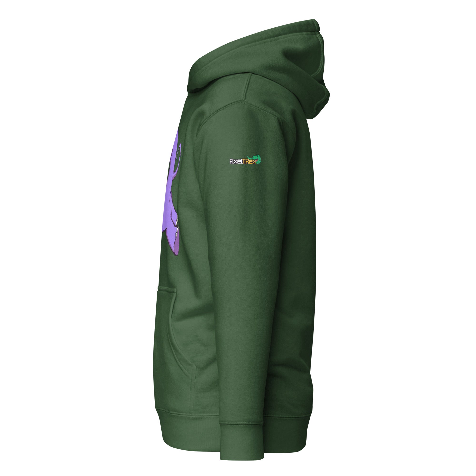 PixelTRex™ – Bracey the Brachiosaurus Pixel Dinosaur Hoodie