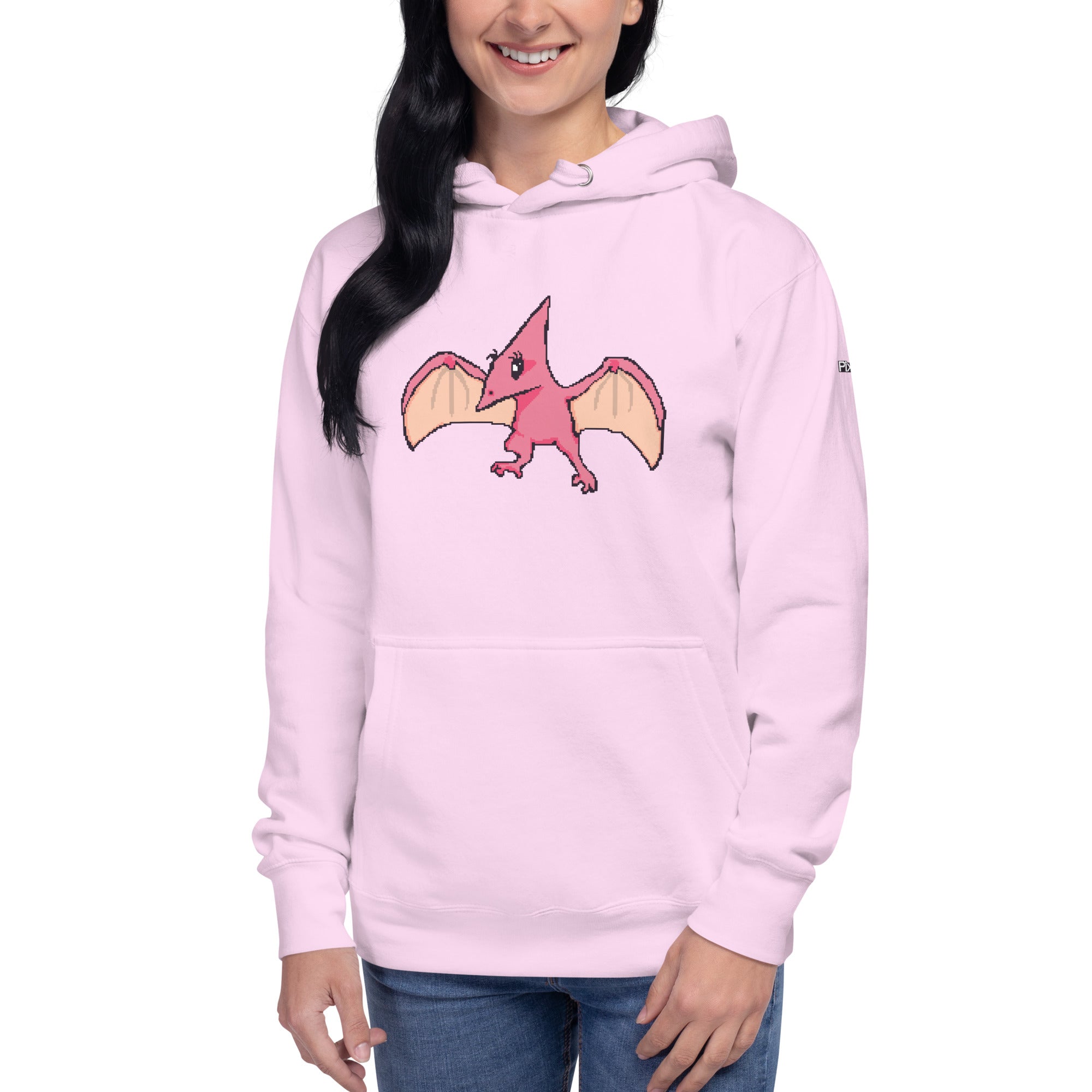 PixelTRex™ – Tera the Pteranodon Pixel Creature Hoodie