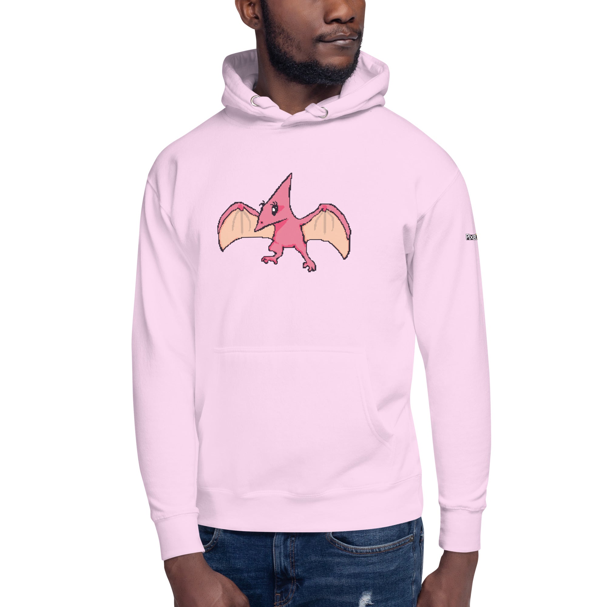 PixelTRex™ – Tera the Pteranodon Pixel Creature Hoodie