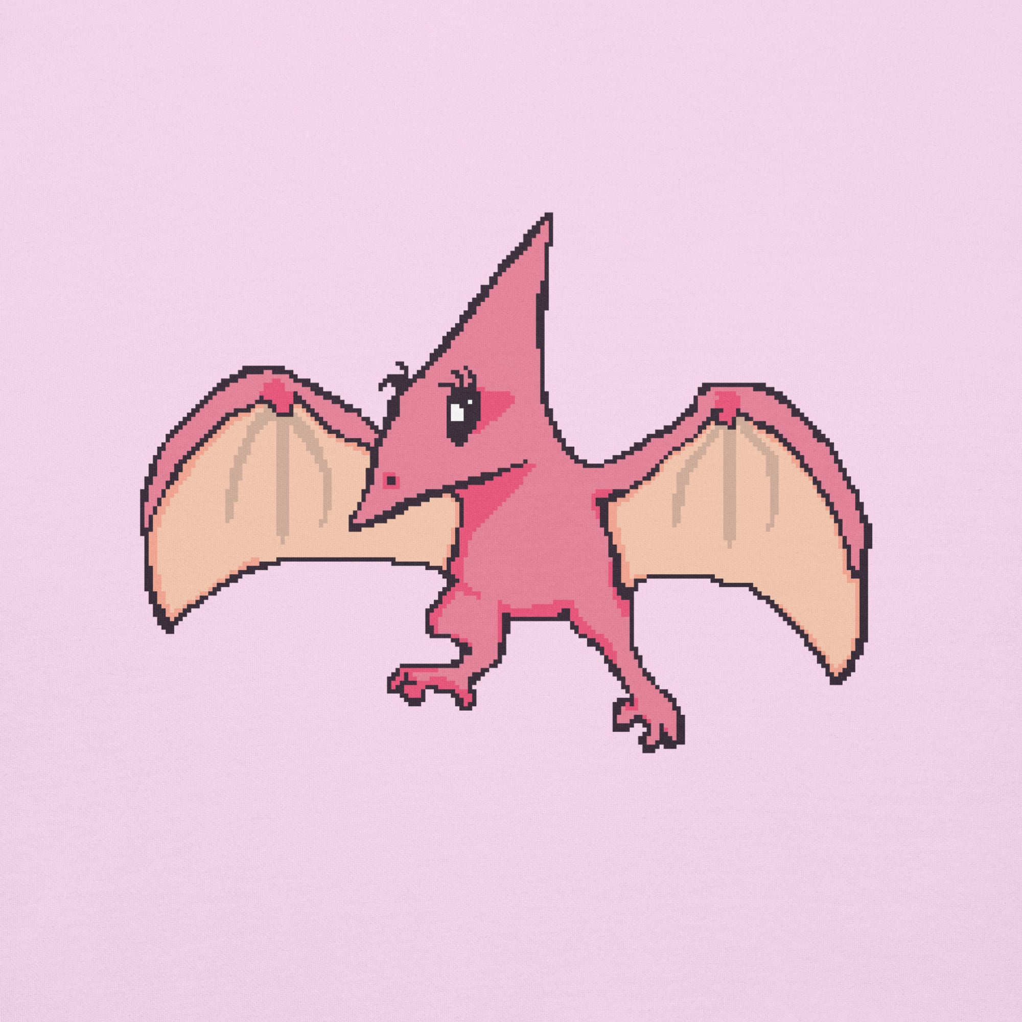 PixelTRex™ – Tera the Pteranodon Pixel Creature Hoodie