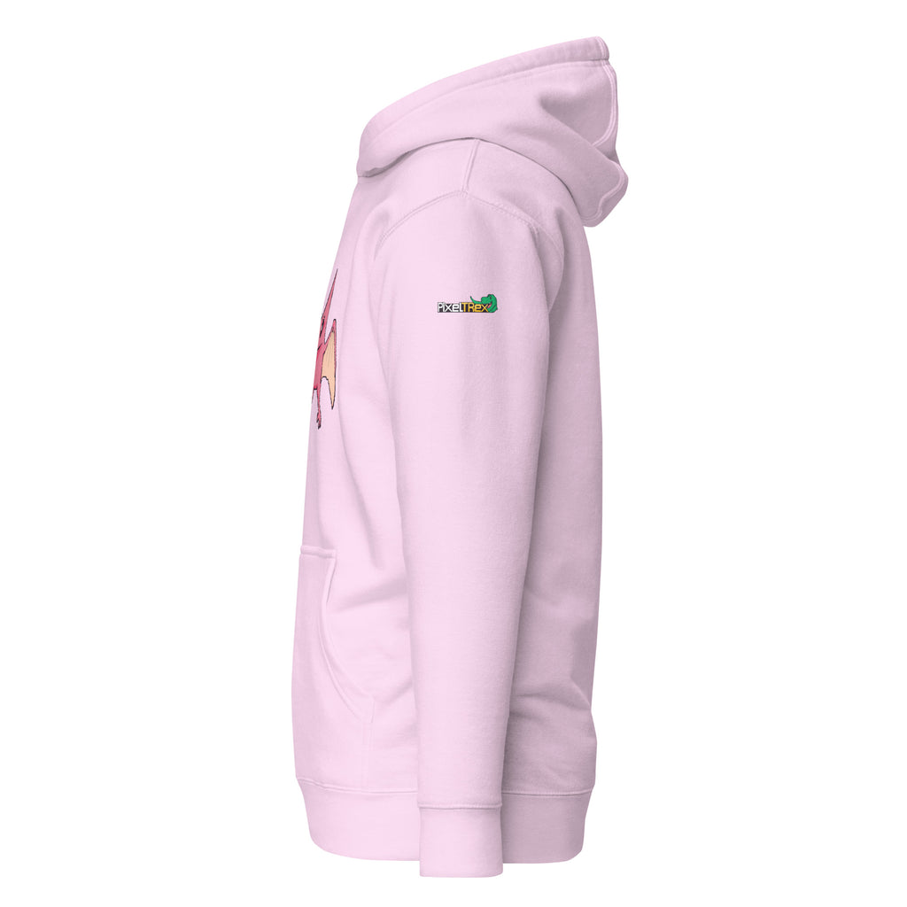 PixelTRex™ – Tera the Pteranodon Pixel Creature Hoodie