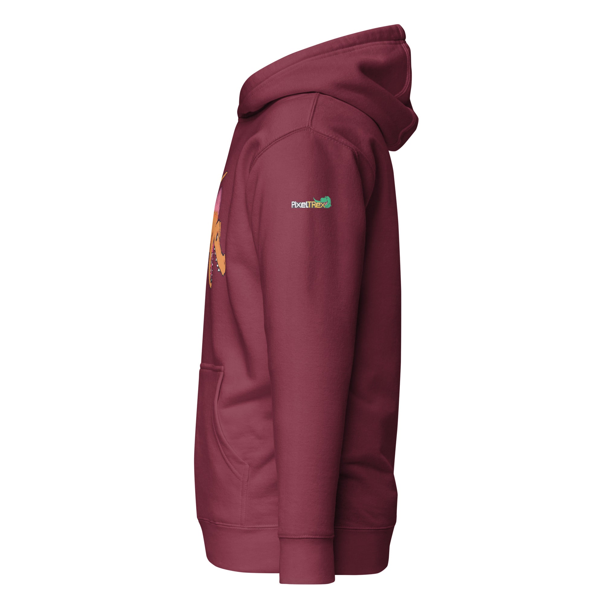 PixelTRex™ – Spino the Spinosaurus Pixel Dinosaur Hoodie