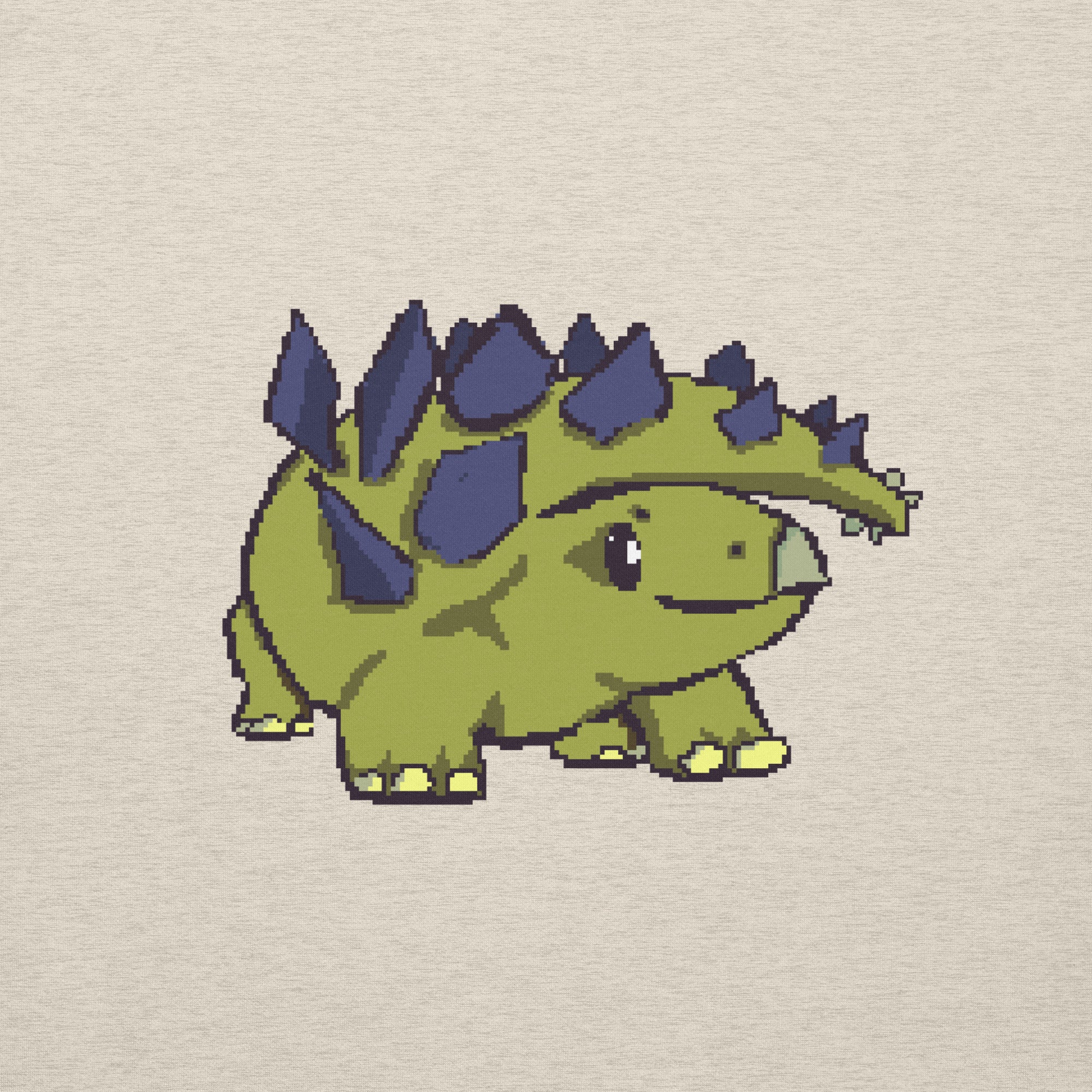 PixelTRex™ – Stego the Stegosaurus Pixel Dinosaur Hoodie