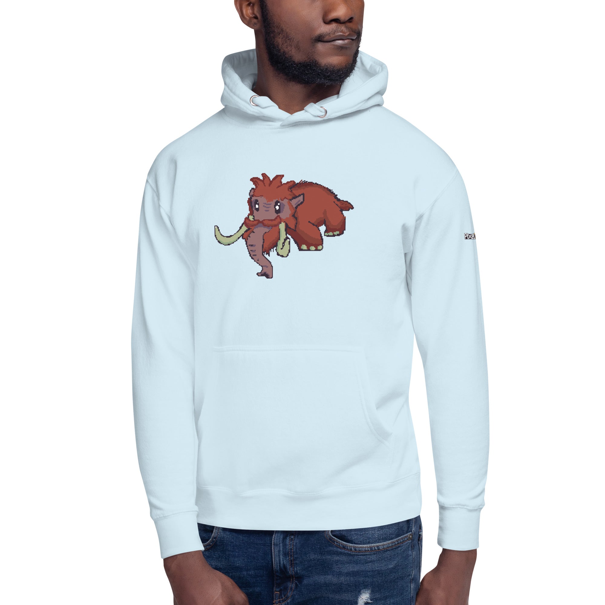 PixelTRex™ – Mammo the Mammoth Pixel Creature Hoodie