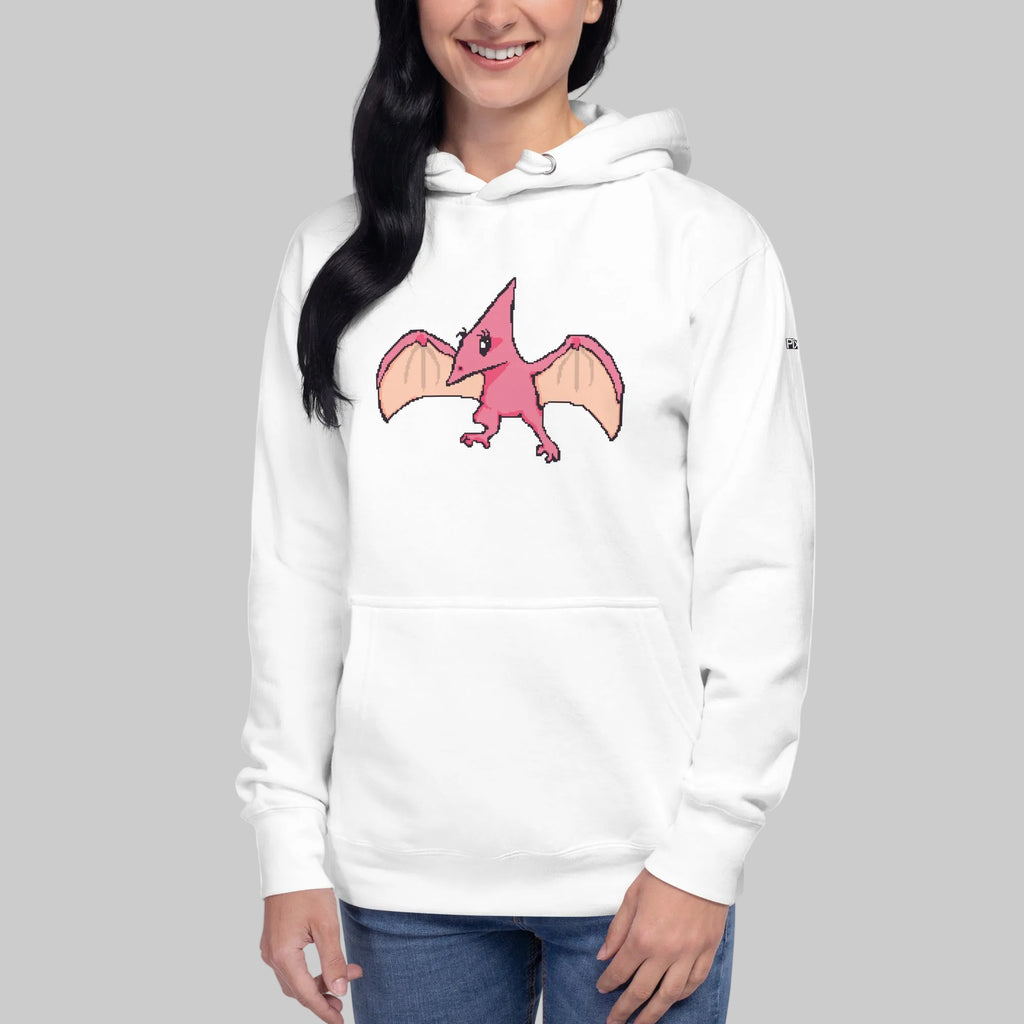 PixelTRex™ – Tera the Pteranodon Pixel Creature Hoodie