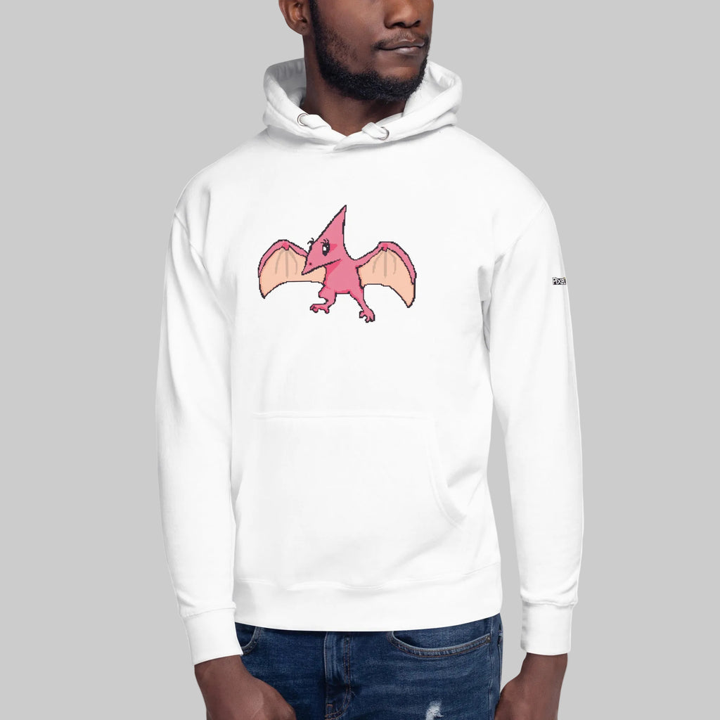 PixelTRex™ – Tera the Pteranodon Pixel Creature Hoodie