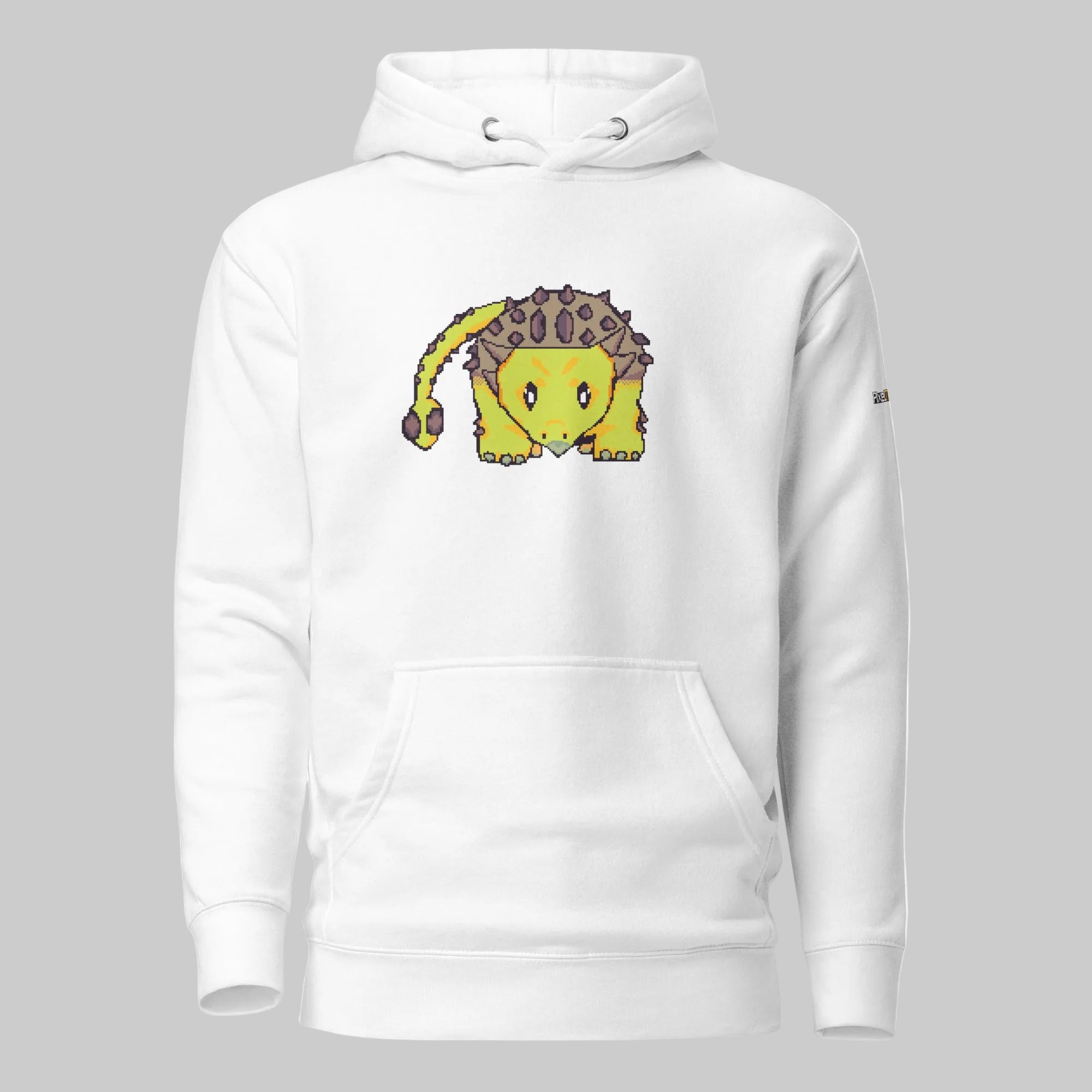 PixelTRex™ – Anky the Ankylosaurus Pixel Dinosaur Hoodie