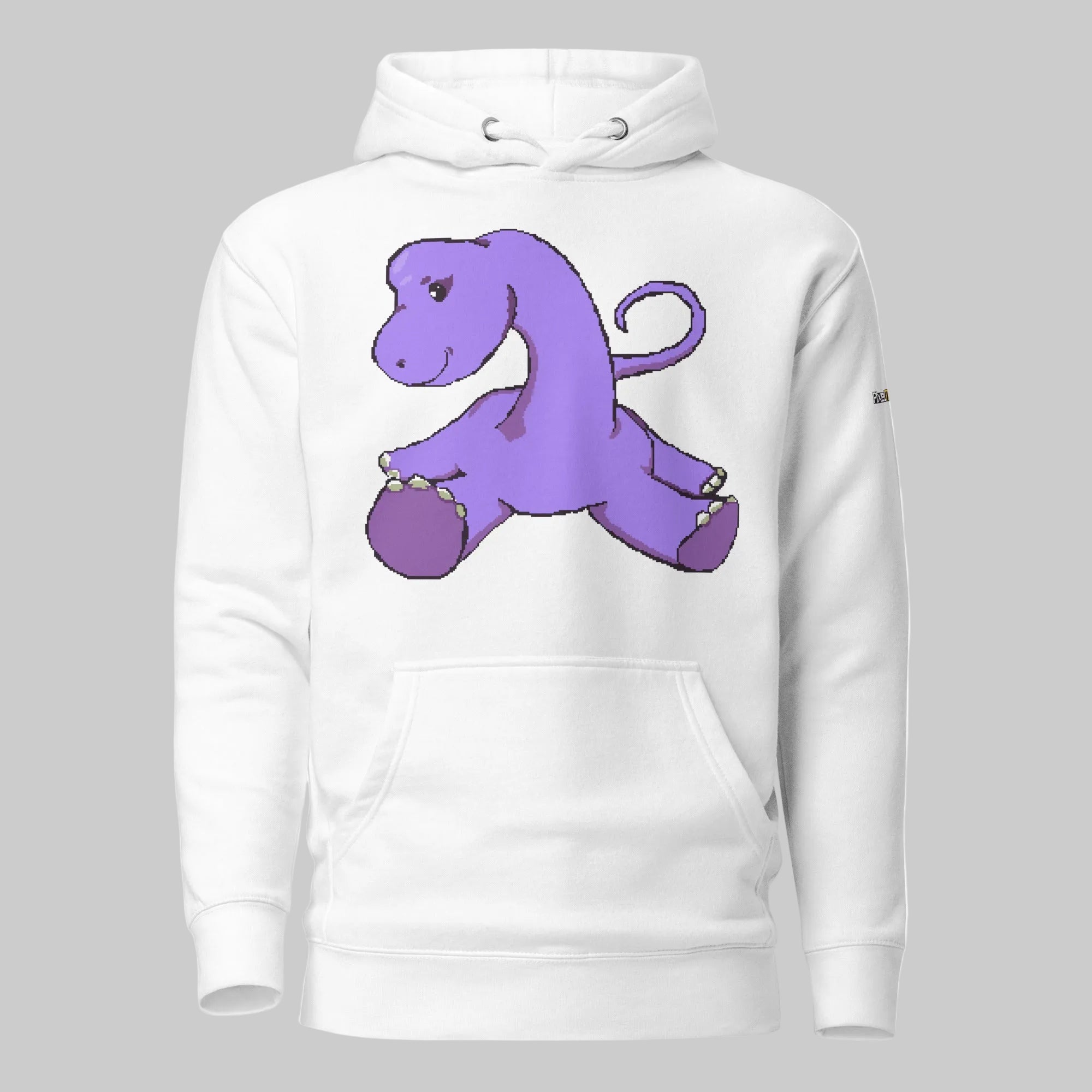 PixelTRex™ – Bracey the Brachiosaurus Pixel Dinosaur Hoodie