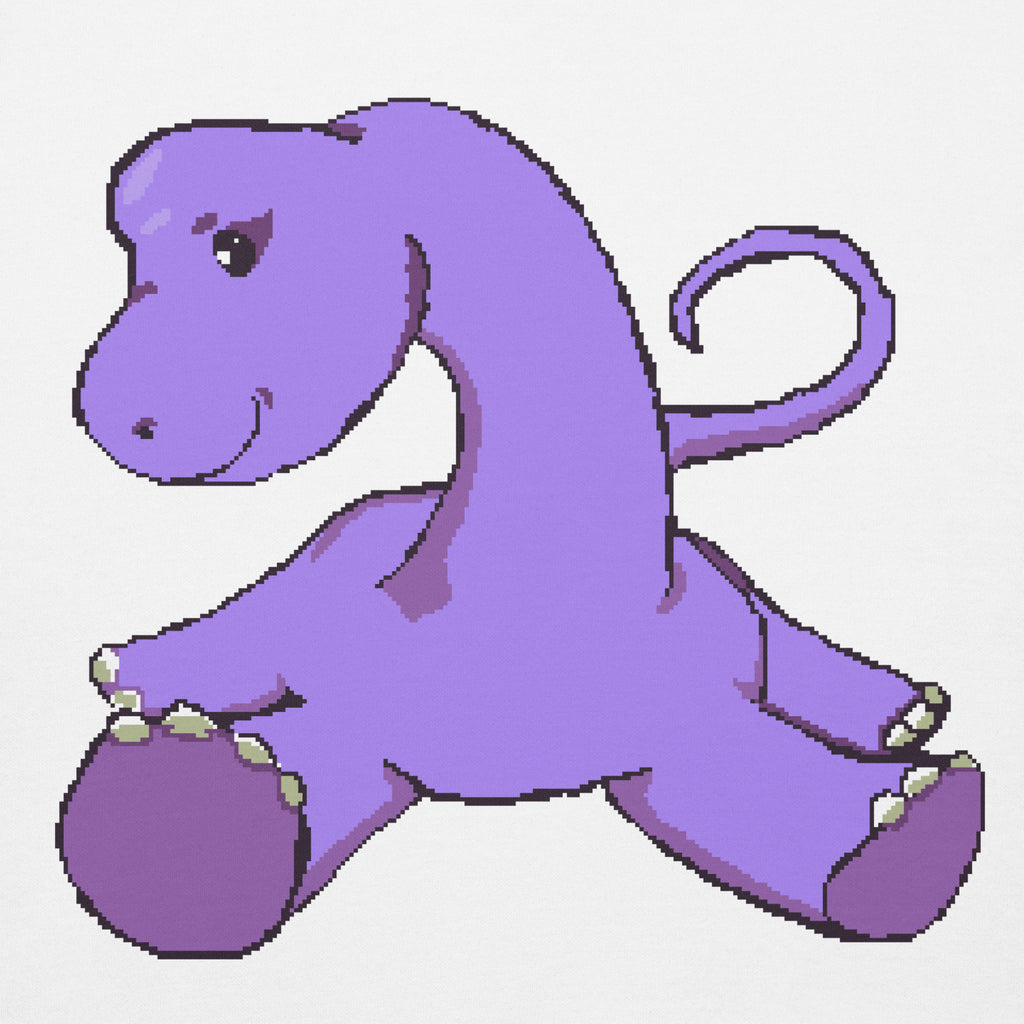 PixelTRex™ – Bracey the Brachiosaurus Pixel Dinosaur Hoodie