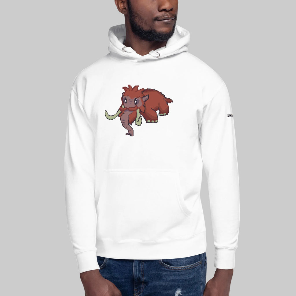 PixelTRex™ – Mammo the Mammoth Pixel Creature Hoodie