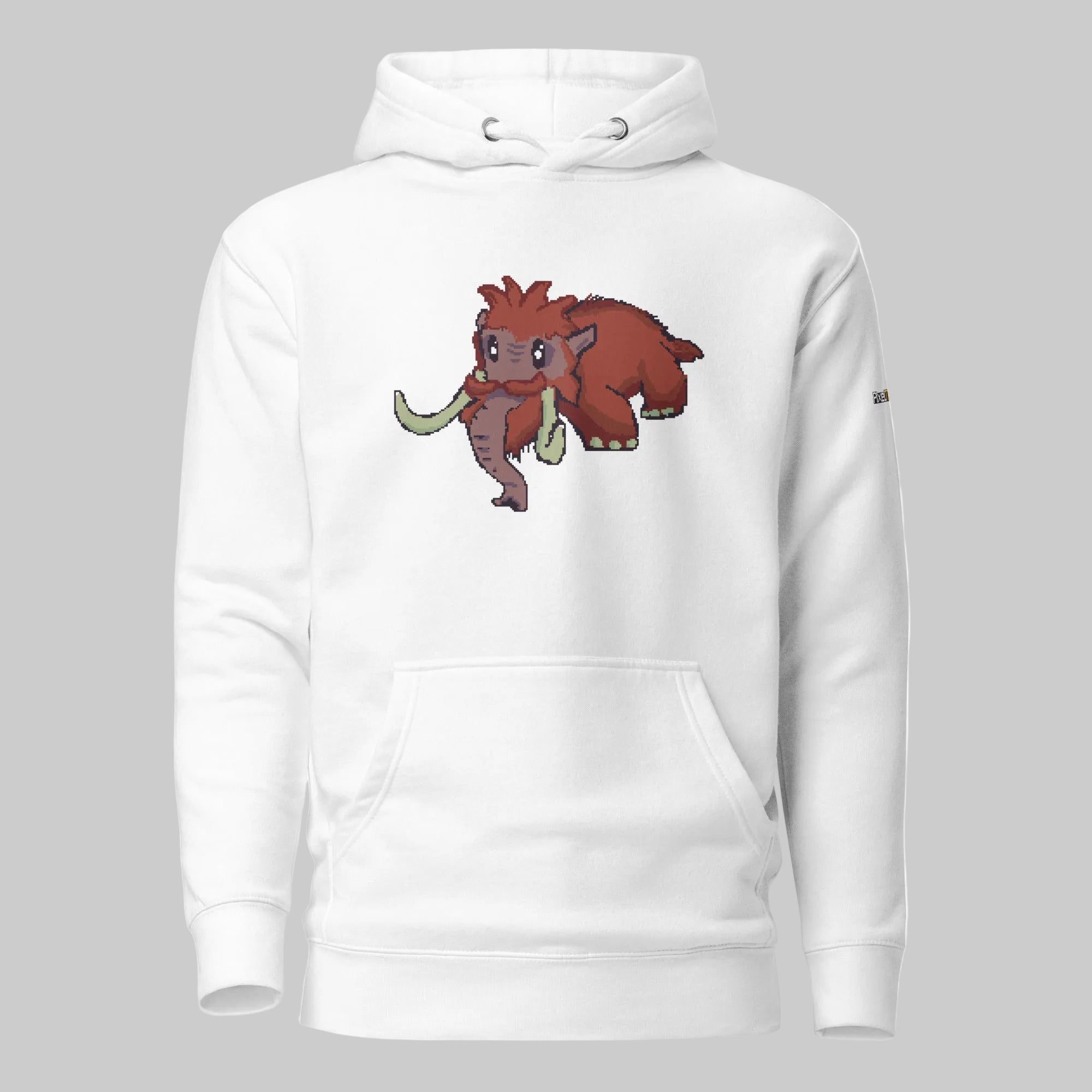 PixelTRex™ – Mammo the Mammoth Pixel Creature Hoodie