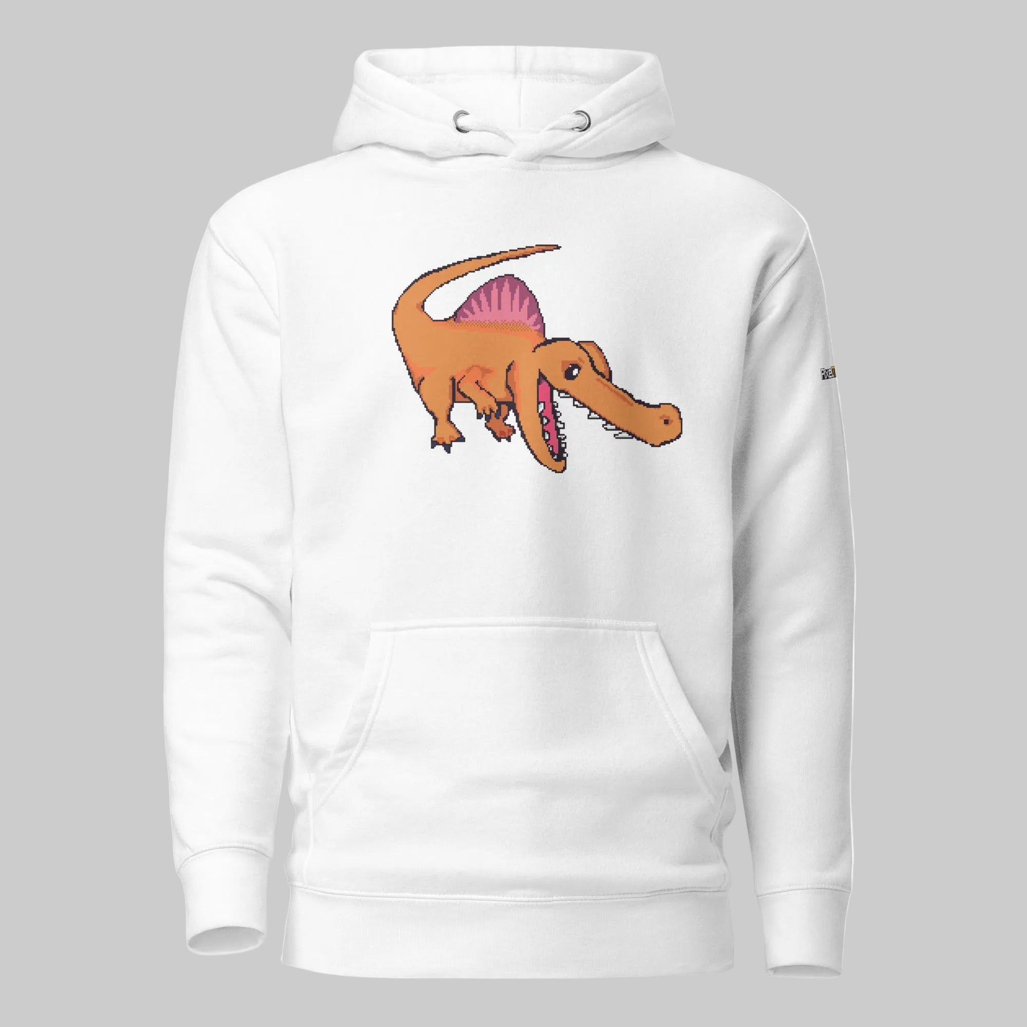 PixelTRex™ – Spino the Spinosaurus Pixel Dinosaur Hoodie