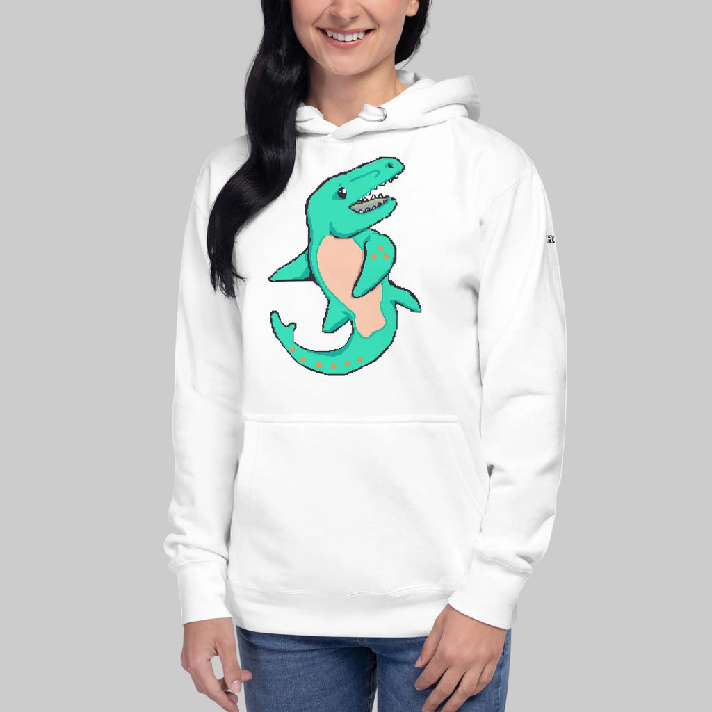 PixelTRex™ – Mosa the Mosasaurus Pixel Creature Hoodie