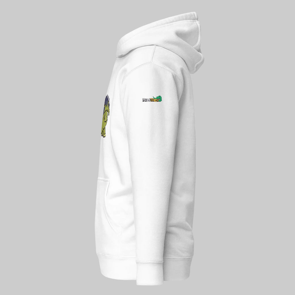 PixelTRex™ – Stego the Stegosaurus Pixel Dinosaur Hoodie