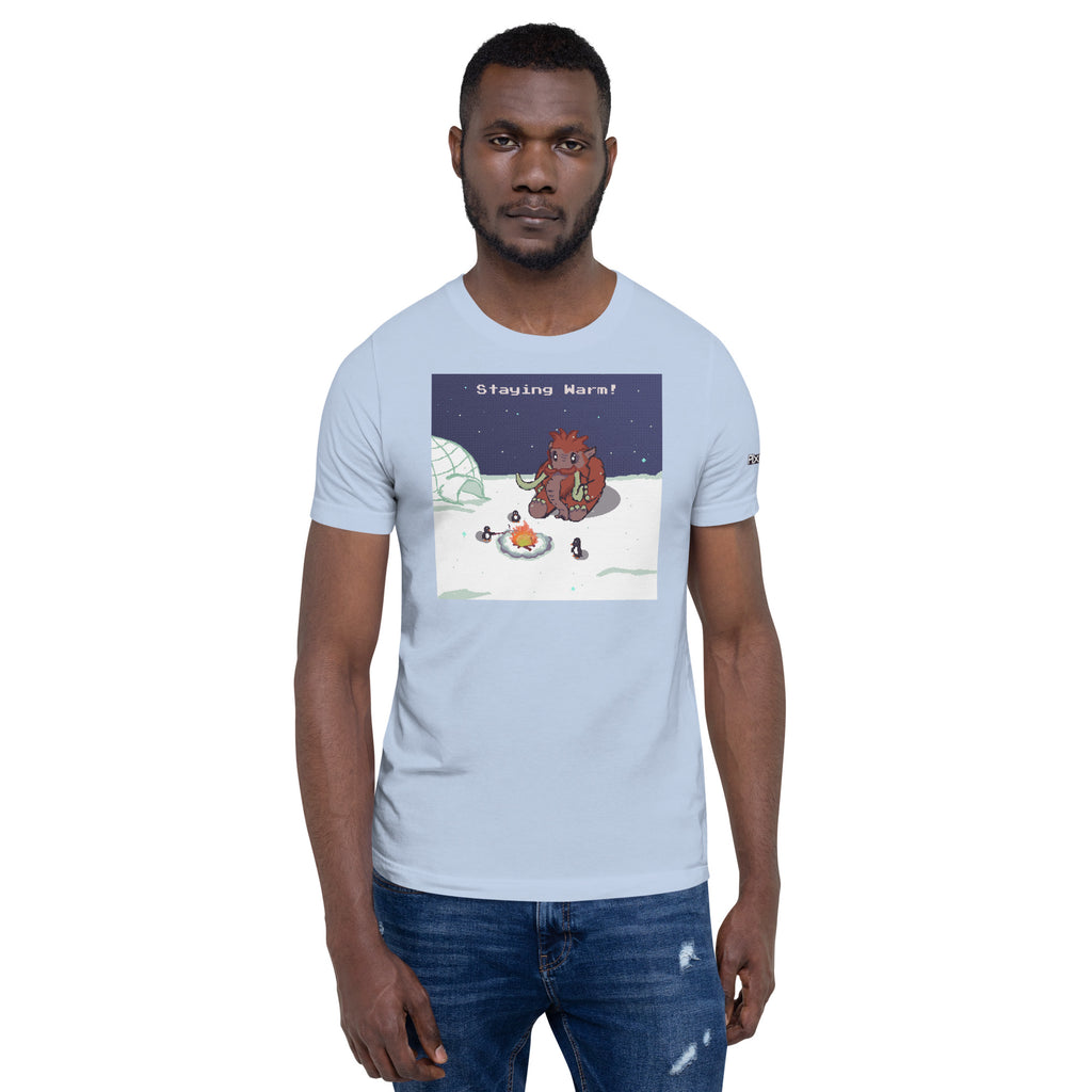PixelTRex™ – Mammo “Staying Warm!” T-Shirt