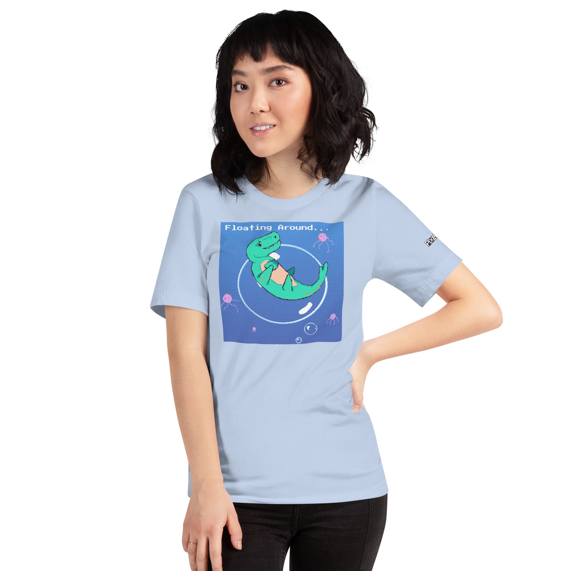PixelTRex™ – Mosa “Floating Around” T-Shirt