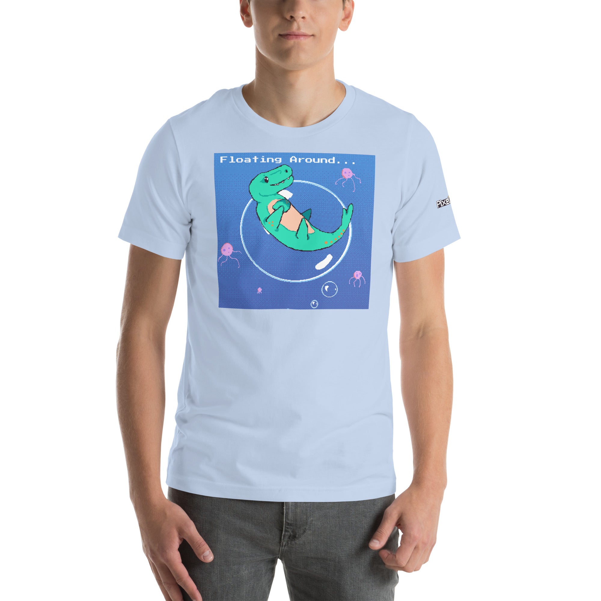 PixelTRex™ – Mosa “Floating Around” T-Shirt