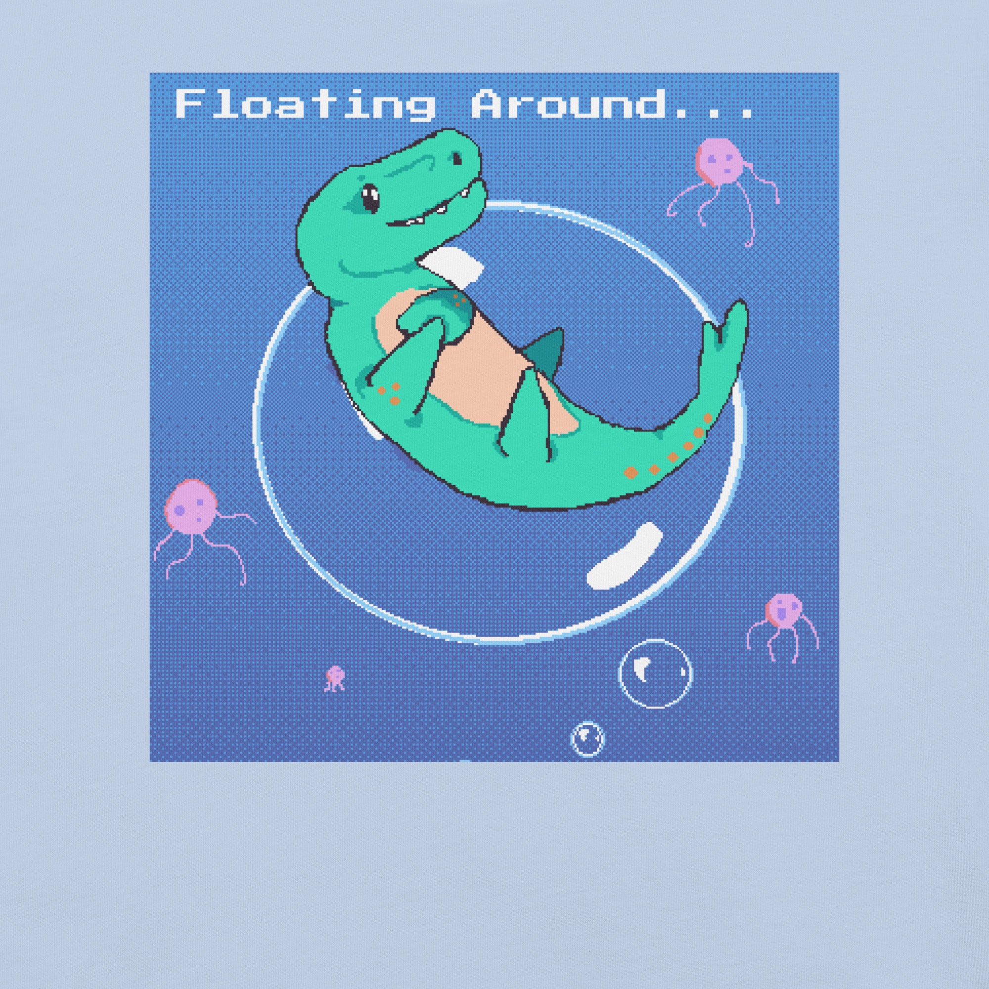 PixelTRex™ – Mosa “Floating Around” T-Shirt