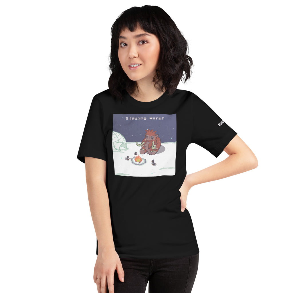 PixelTRex™ – Mammo “Staying Warm!” T-Shirt