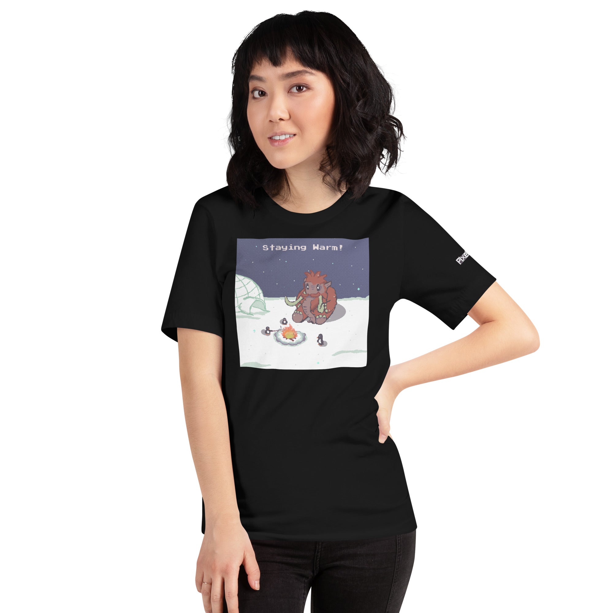 PixelTRex™ – Mammo “Staying Warm!” T-Shirt