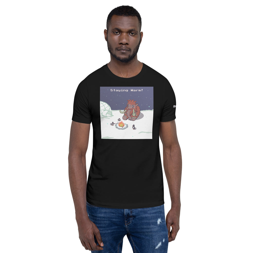 PixelTRex™ – Mammo “Staying Warm!” T-Shirt
