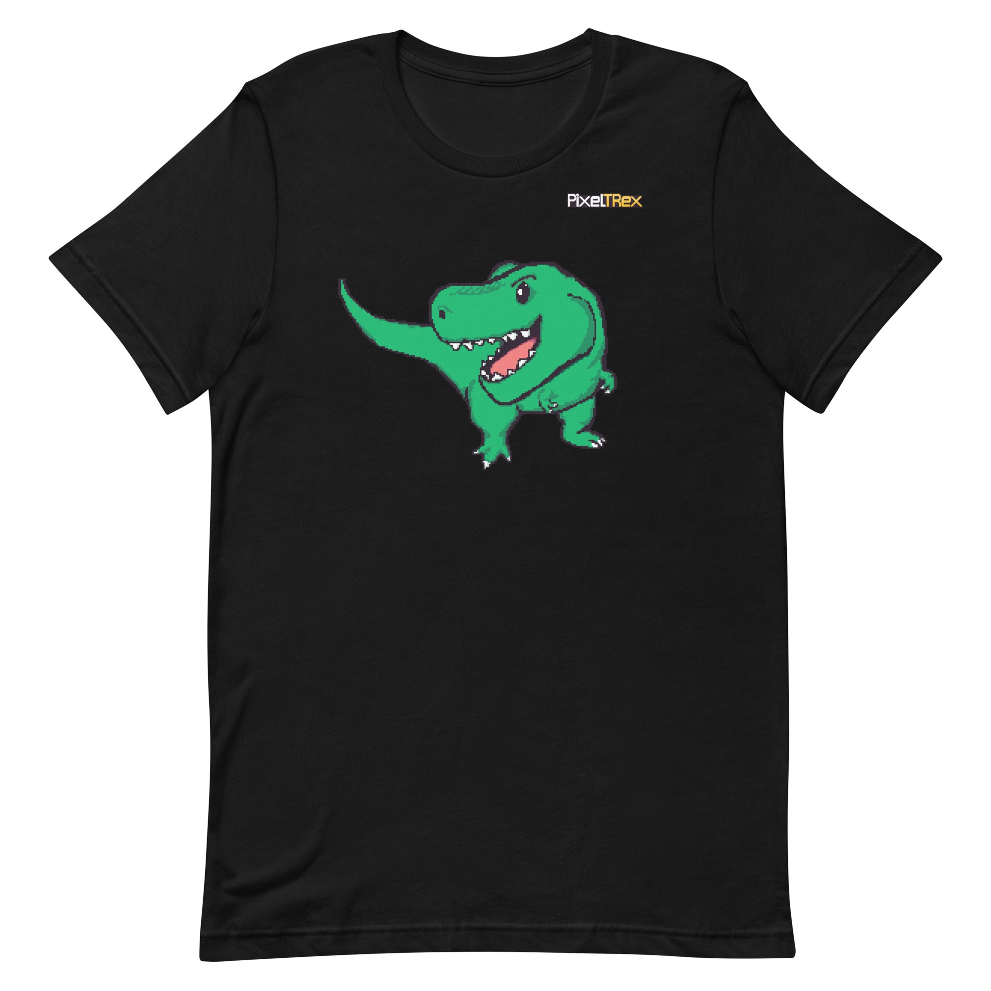 PixelTRex™ – Trex the T-Rex Pixel Dinosaur T-Shirt
