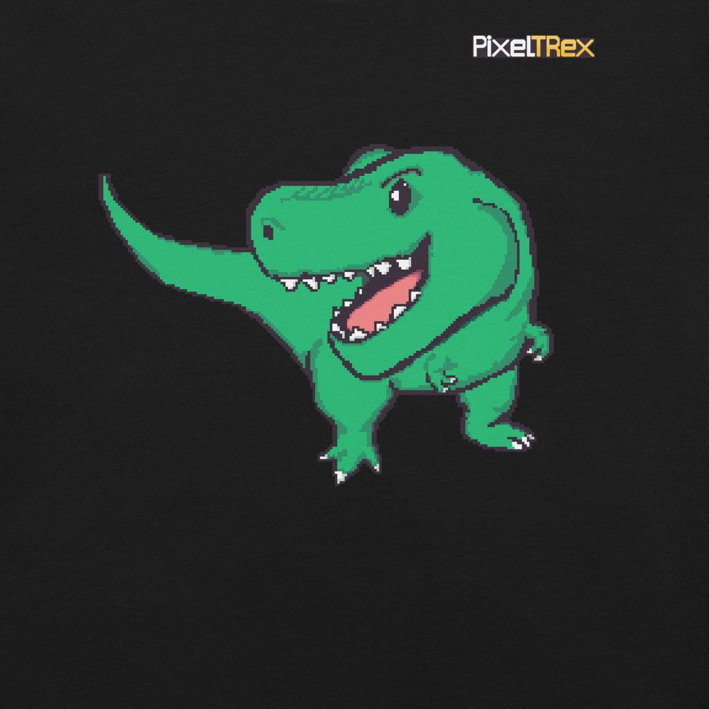 PixelTRex™ – Trex the T-Rex Pixel Dinosaur T-Shirt
