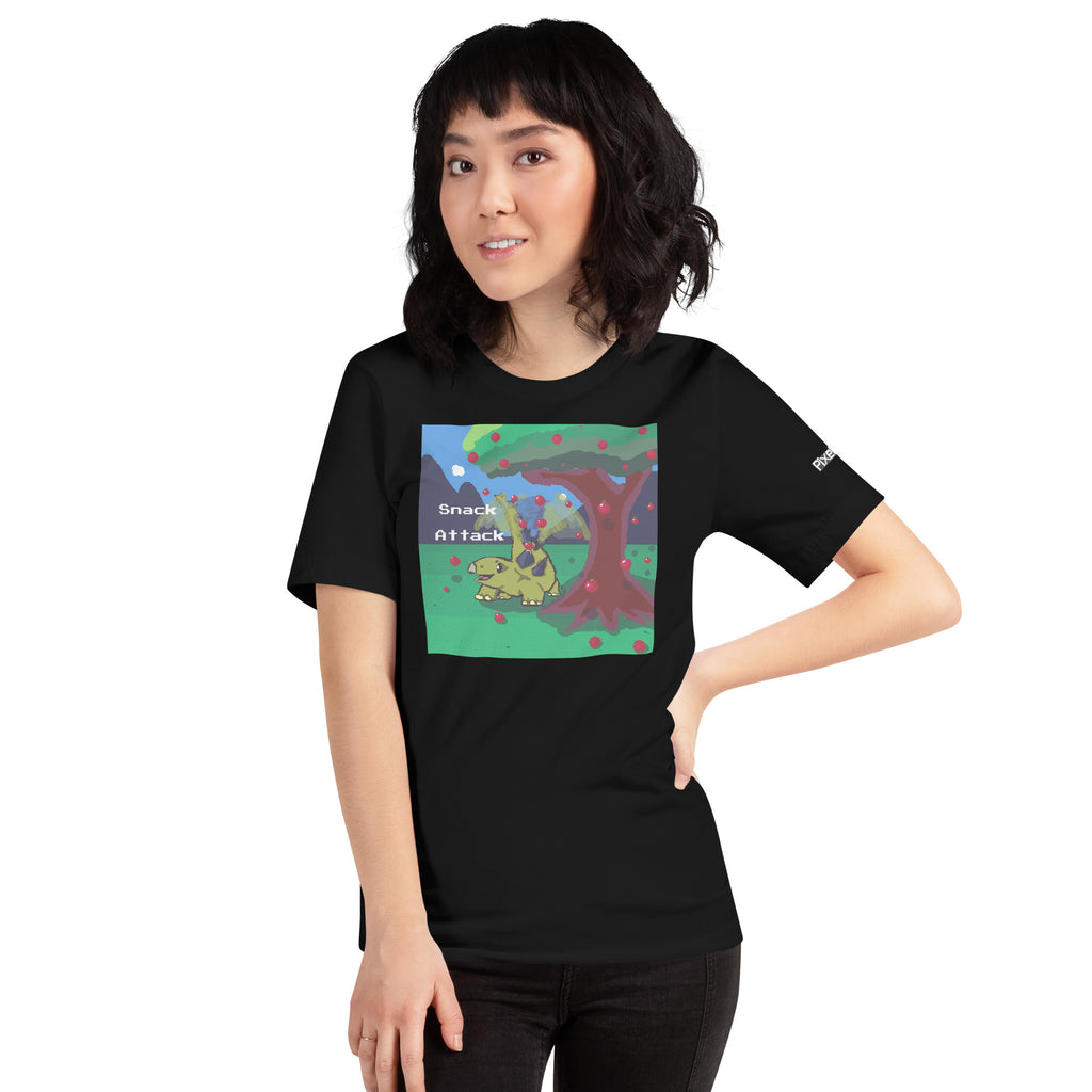 PixelTRex™ – Stego “Snack Attack” T-Shirt