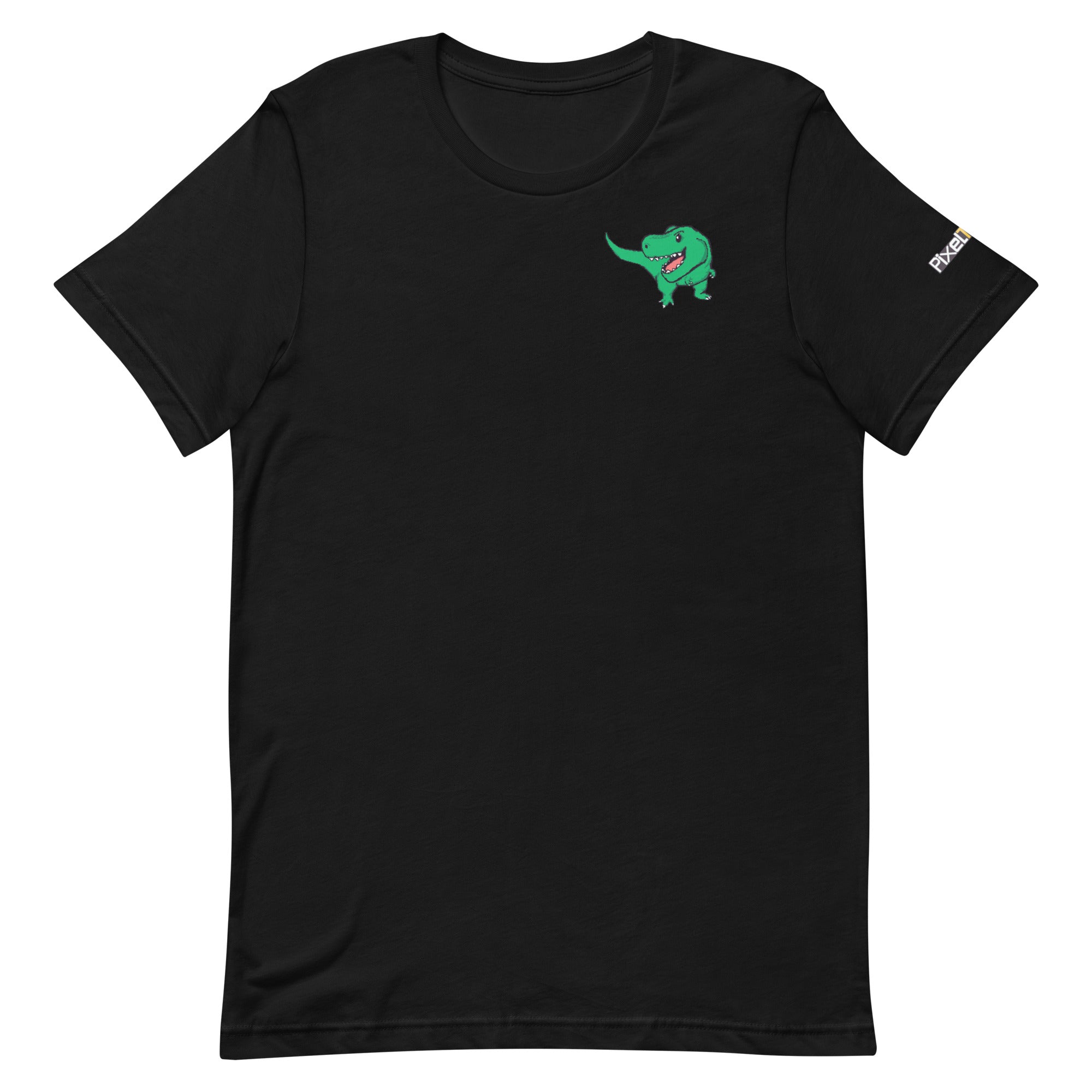 PixelTRex™ – Trex the T-Rex Pixel Dinosaur Pocket Tee